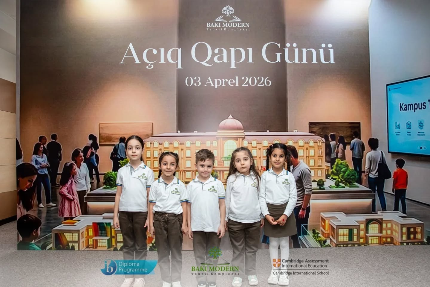 Open Day Brings Preschool Students and Parents Together at Baku Modern Education Complex
