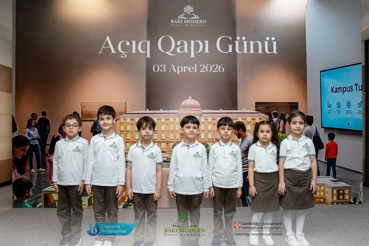 Open Day Brings Preschool Students and Parents Together at Baku Modern Education Complex