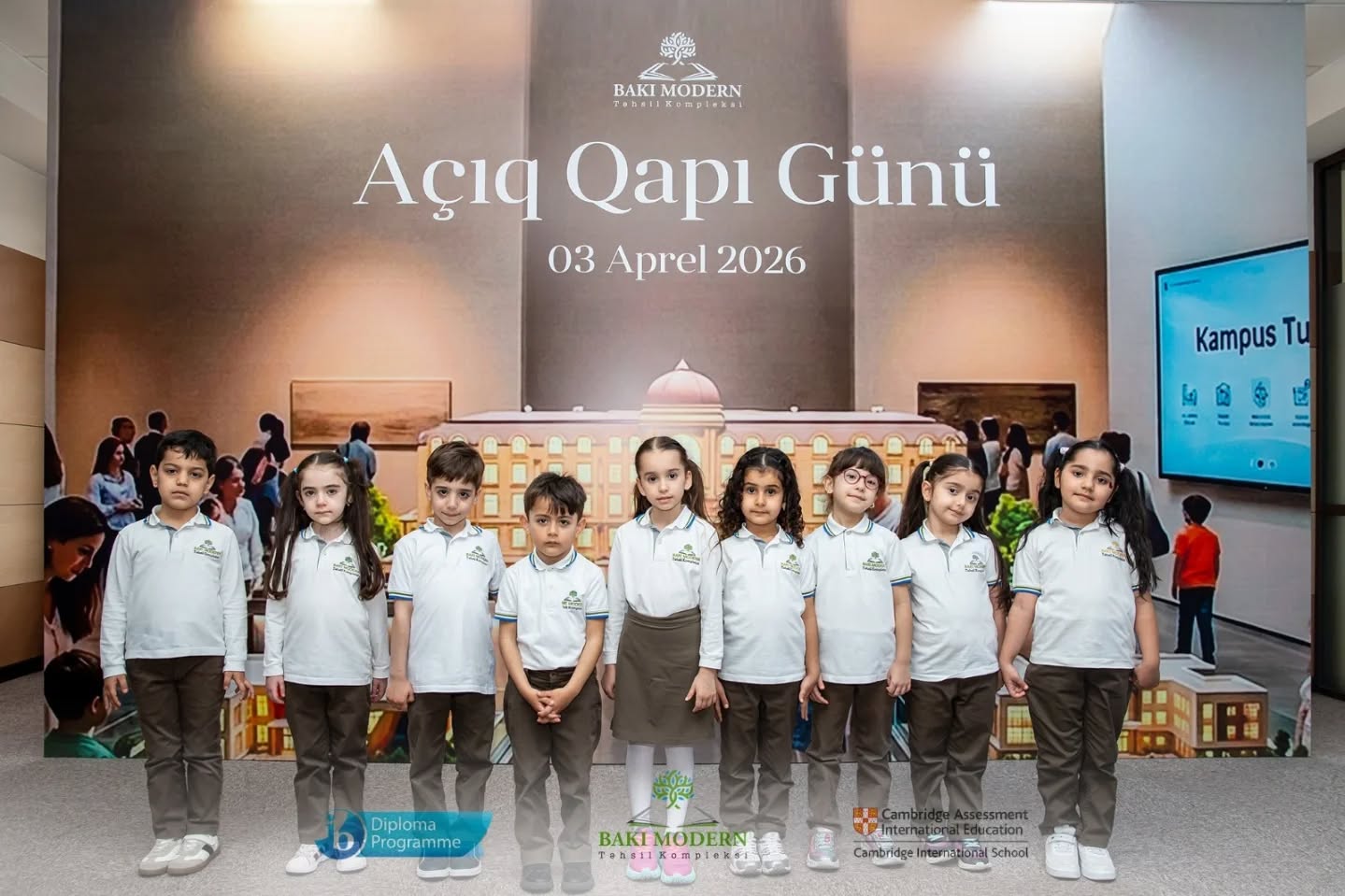 Open Day Brings Preschool Students and Parents Together at Baku Modern Education Complex