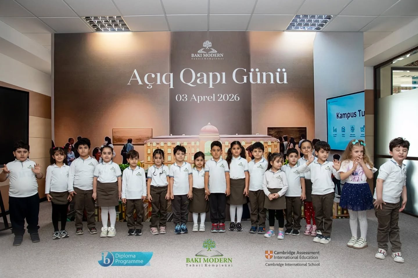 Open Day Brings Preschool Students and Parents Together at Baku Modern Education Complex