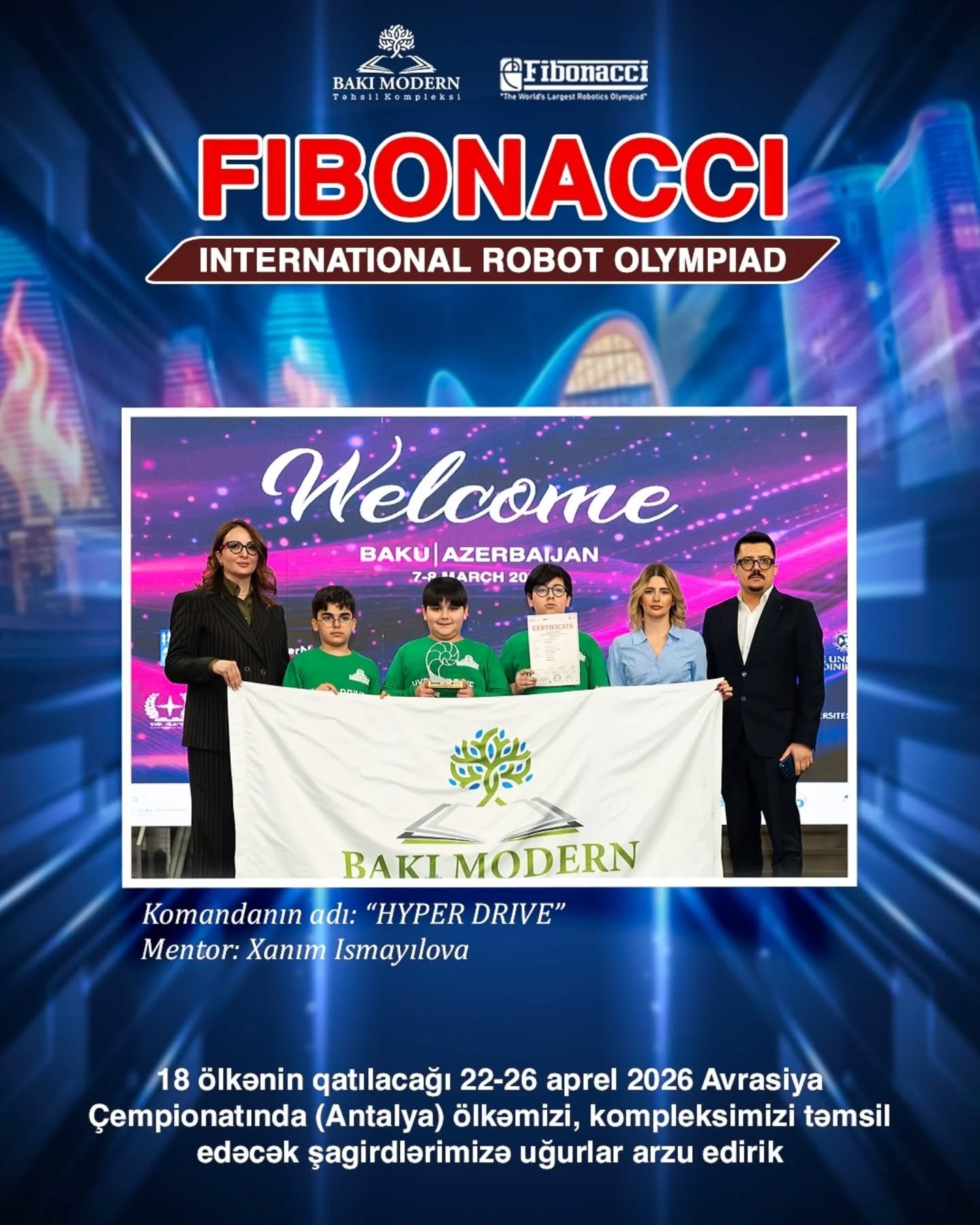 BMTK Students Qualify for International Fibonacci Robotics Competitions