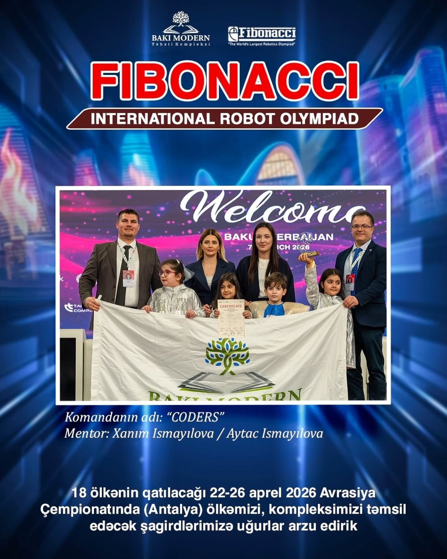 BMTK Students Qualify for International Fibonacci Robotics Competitions