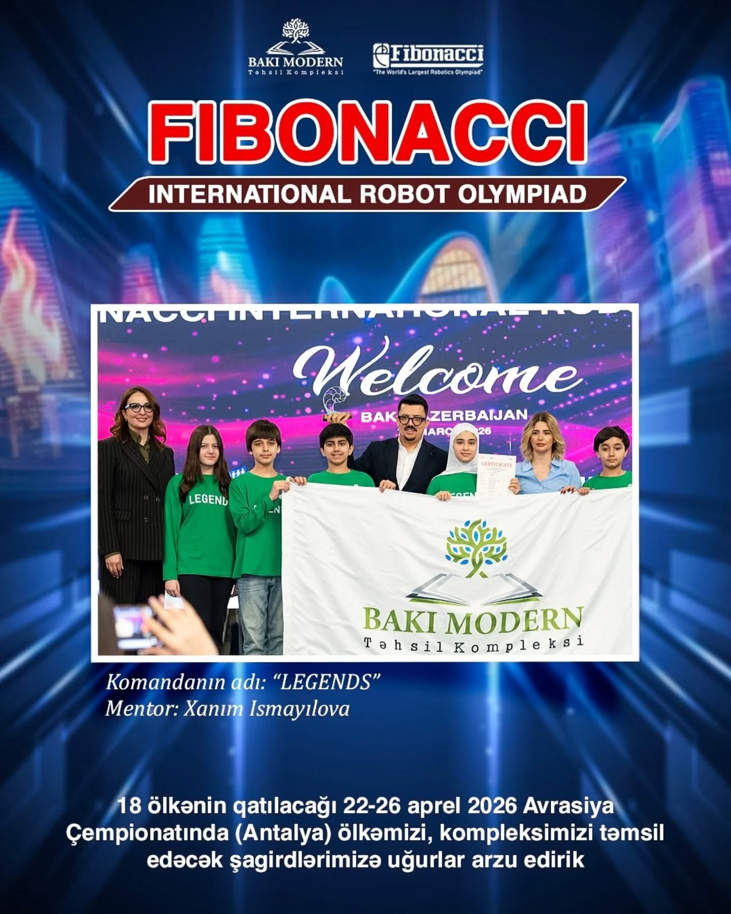 BMTK Students Qualify for International Fibonacci Robotics Competitions