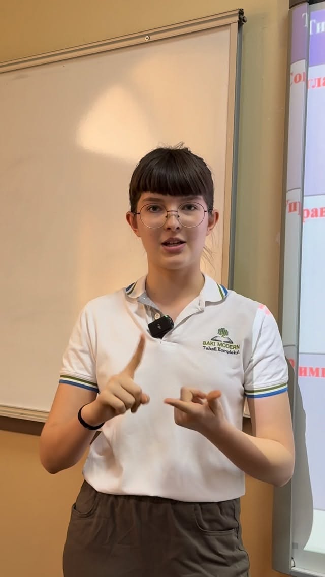 Şagirdlər yeni layihə çərçivəsində rus dili və yaradıcılıq bacarıqlarını inkişaf etdirirlər