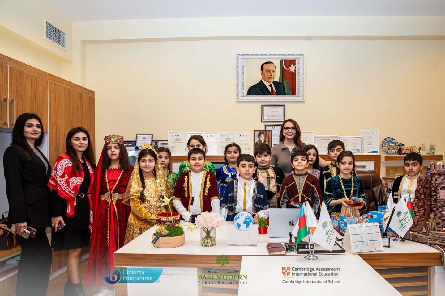 Bakı Modern Təhsil Kompleksində Novruzun rəngarəng tədbirlə qeyd olunması