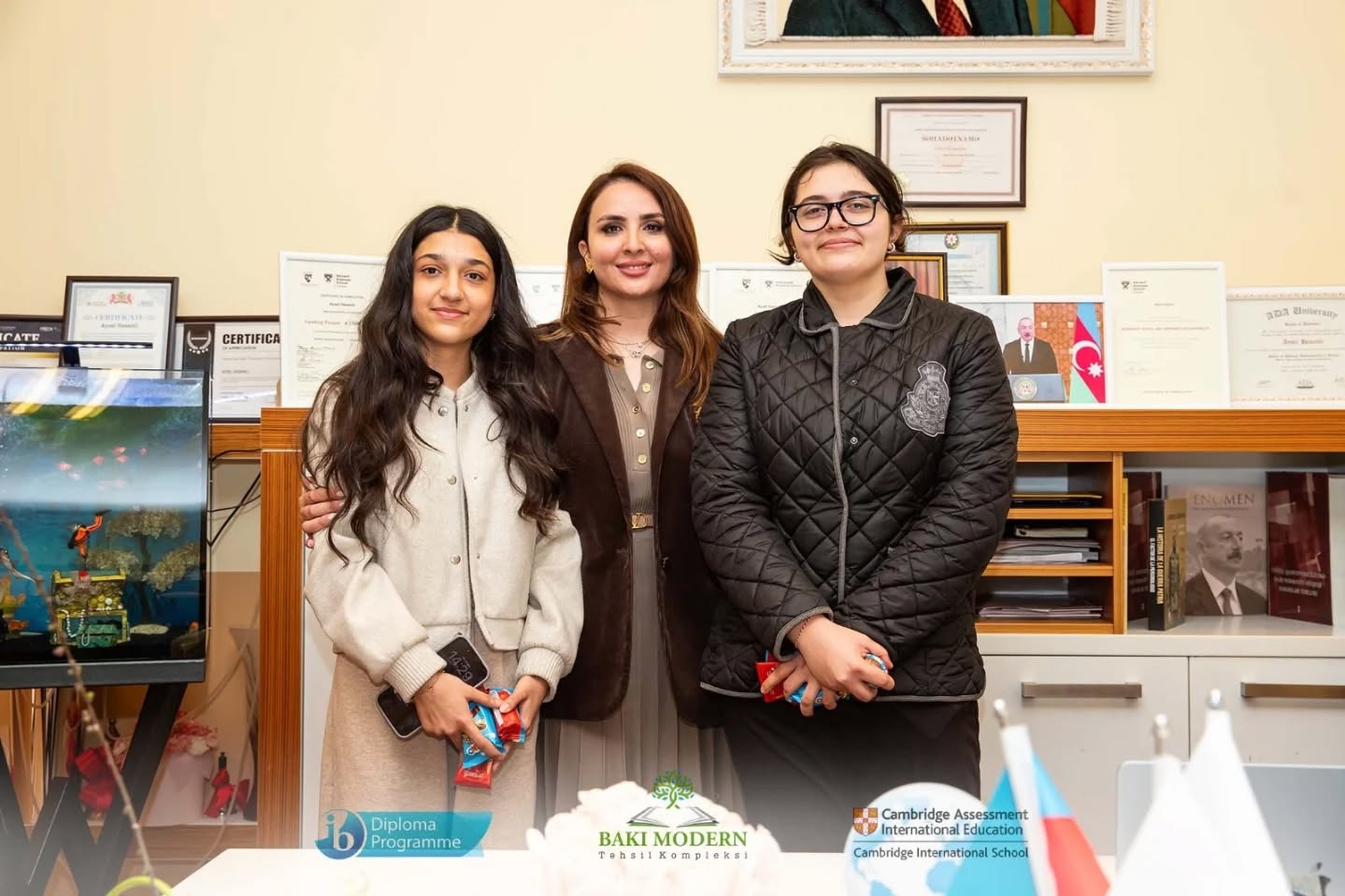 Bakı Modern Təhsil Kompleksində Novruzun rəngarəng tədbirlə qeyd olunması