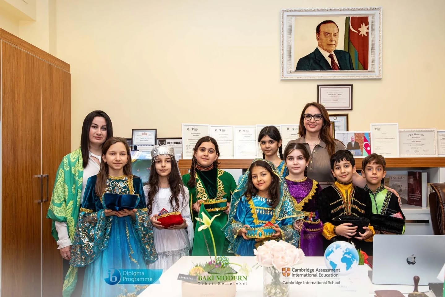 Bakı Modern Təhsil Kompleksində Novruzun rəngarəng tədbirlə qeyd olunması