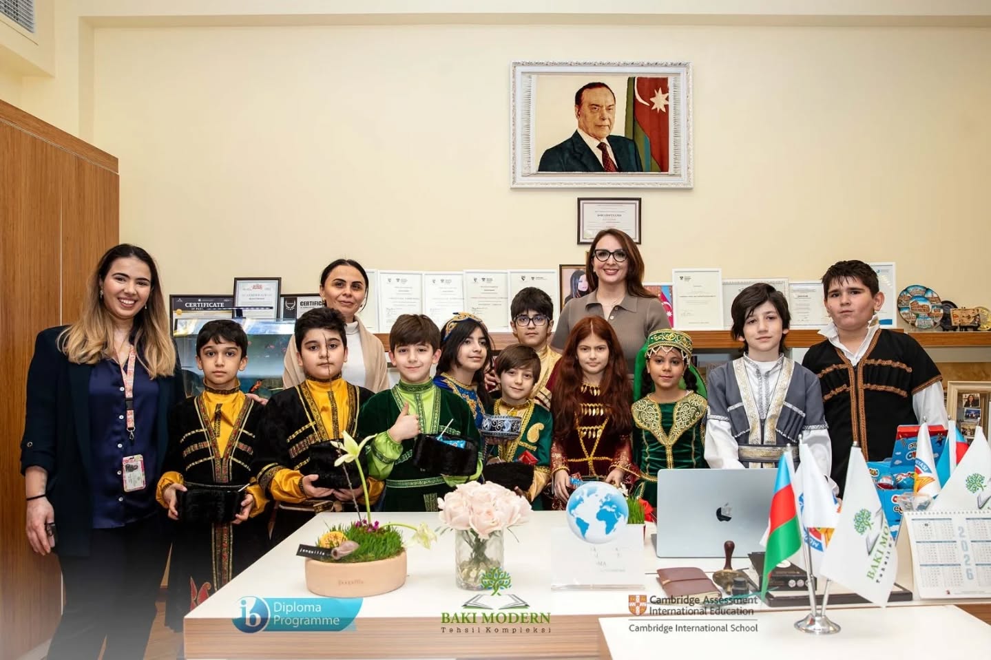 Bakı Modern Təhsil Kompleksində Novruzun rəngarəng tədbirlə qeyd olunması