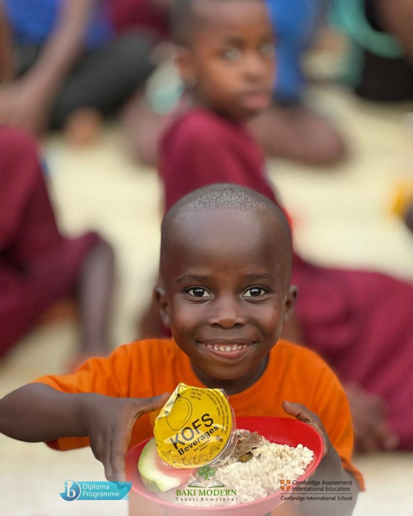 Baku Modern students support children affected by hunger in Uganda