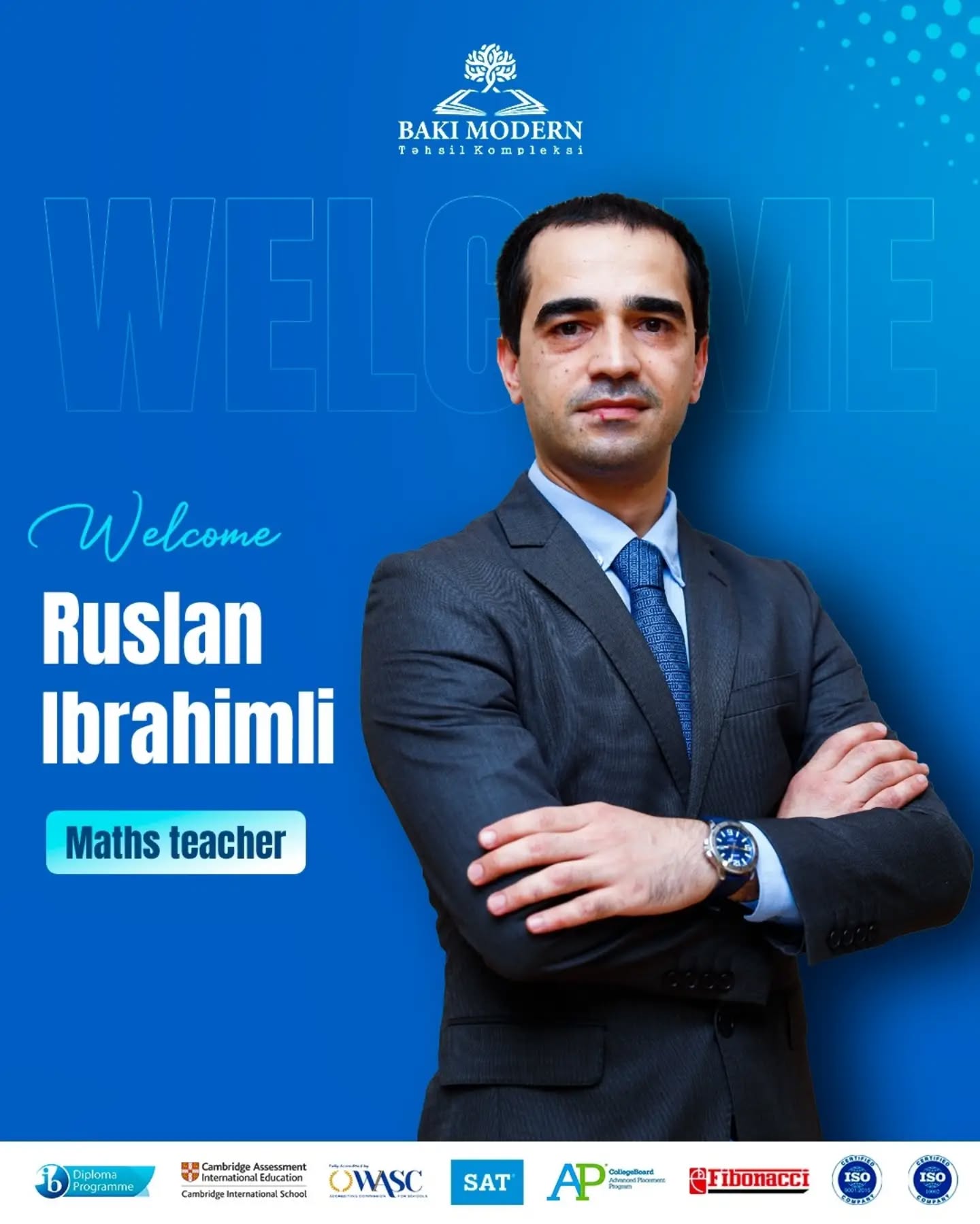 Ruslan Ibrahimli Joins BMEC as Mathematics Teacher