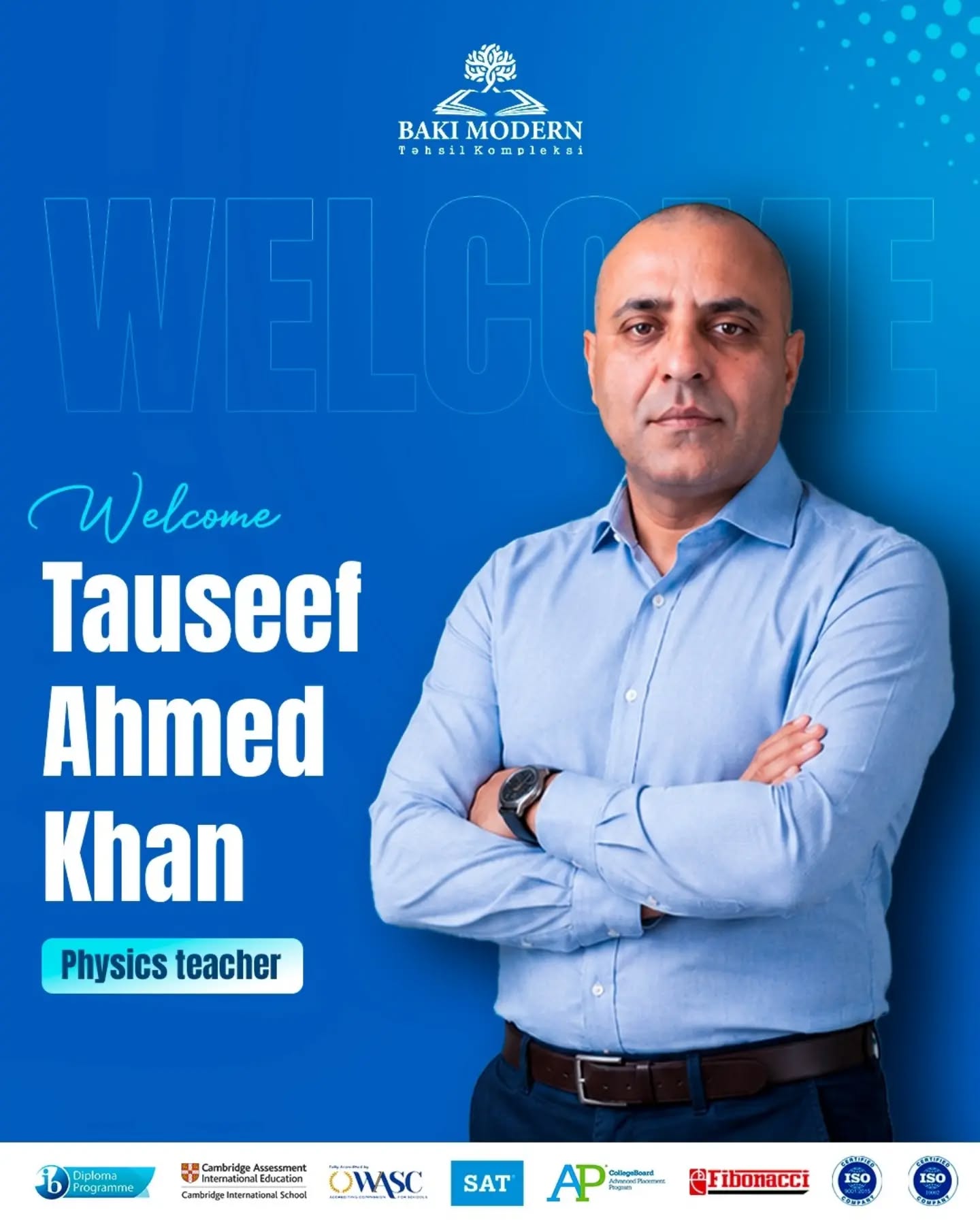 Baku Modern Welcomes International Physics and Science Teacher